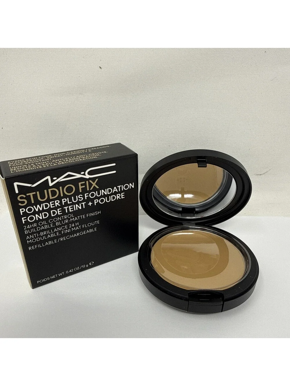 MAC Studio Fix Powder Plus Foundation ~ C45 ~ Full size 0.42oz ~ Refillable RN3